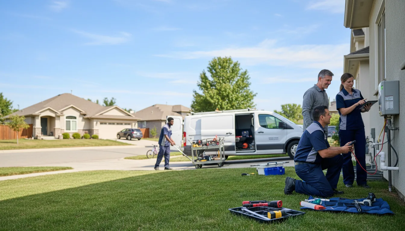 Tankless water heater service in Waka, TX